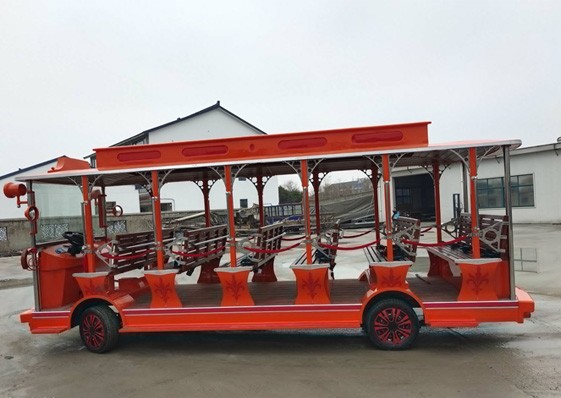 23座觀光車-側(cè)面圖